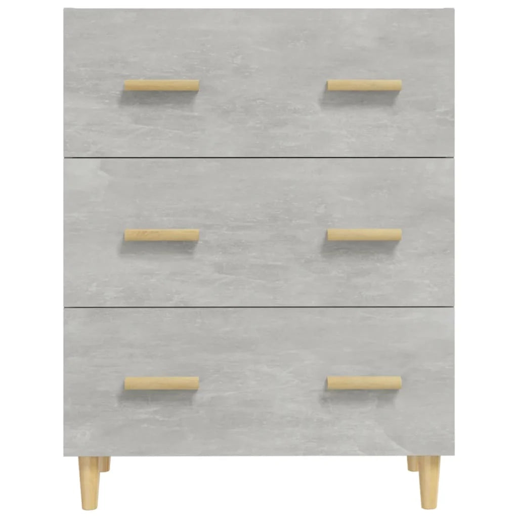 Buffet credenza cassettiera armadio mobile contenitore organizer per cucina soggiorno salotto 70 x 34 x 90 cm legno ingegnerizzato grigio 02_0032081