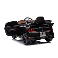 Macchina Elettrica per Bambini Licenza Ufficiale Ford Mustang Shelby Telecomandata 10,8V 3,1Ah Nero