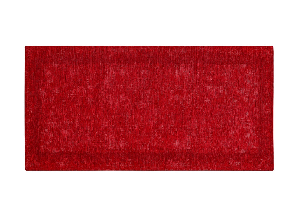Tappeto Passatoia Cucina Corsia Retro Antiscivolo Disegno Dublino By Suardi - 55x190 - Rosso