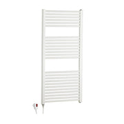 Termoarredo elettrico bianco 700w H120 x 50 interasse 45 cm