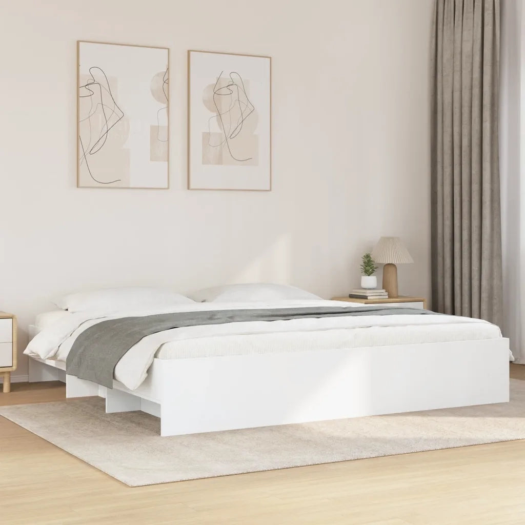 Giroletto Bianco 200x200 cm in Legno Multistrato
