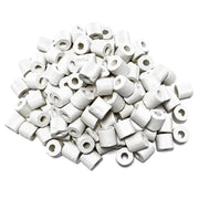 Trade Shop - 250 Gr Cannolicchi In Vetro Sintetizzato Con Calza Per Acquario Ceramica Attiva -