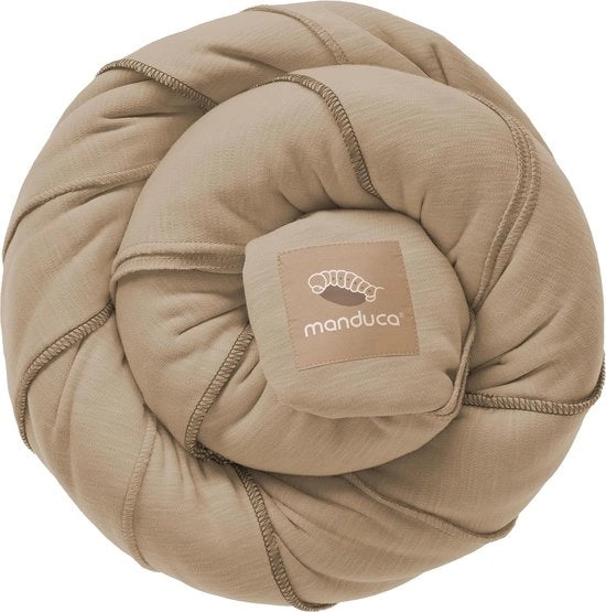 Sling di Nougat Fazzoletto per neonati e bambini di tessuto biologico (stoffa a maglia senza lycra), stabile e morbido per neonati e bambini da nascita (5,10 x 0,60 m)