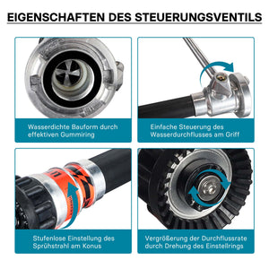 Tubo C antincendio multiuso Lancia antincendio a getto continuo vigili del fuoco