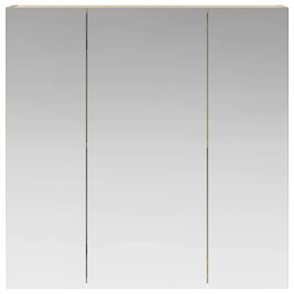 Mobiletto per specchio da bagno Rovere Sonoma 70 x 14,5 x 70 cm