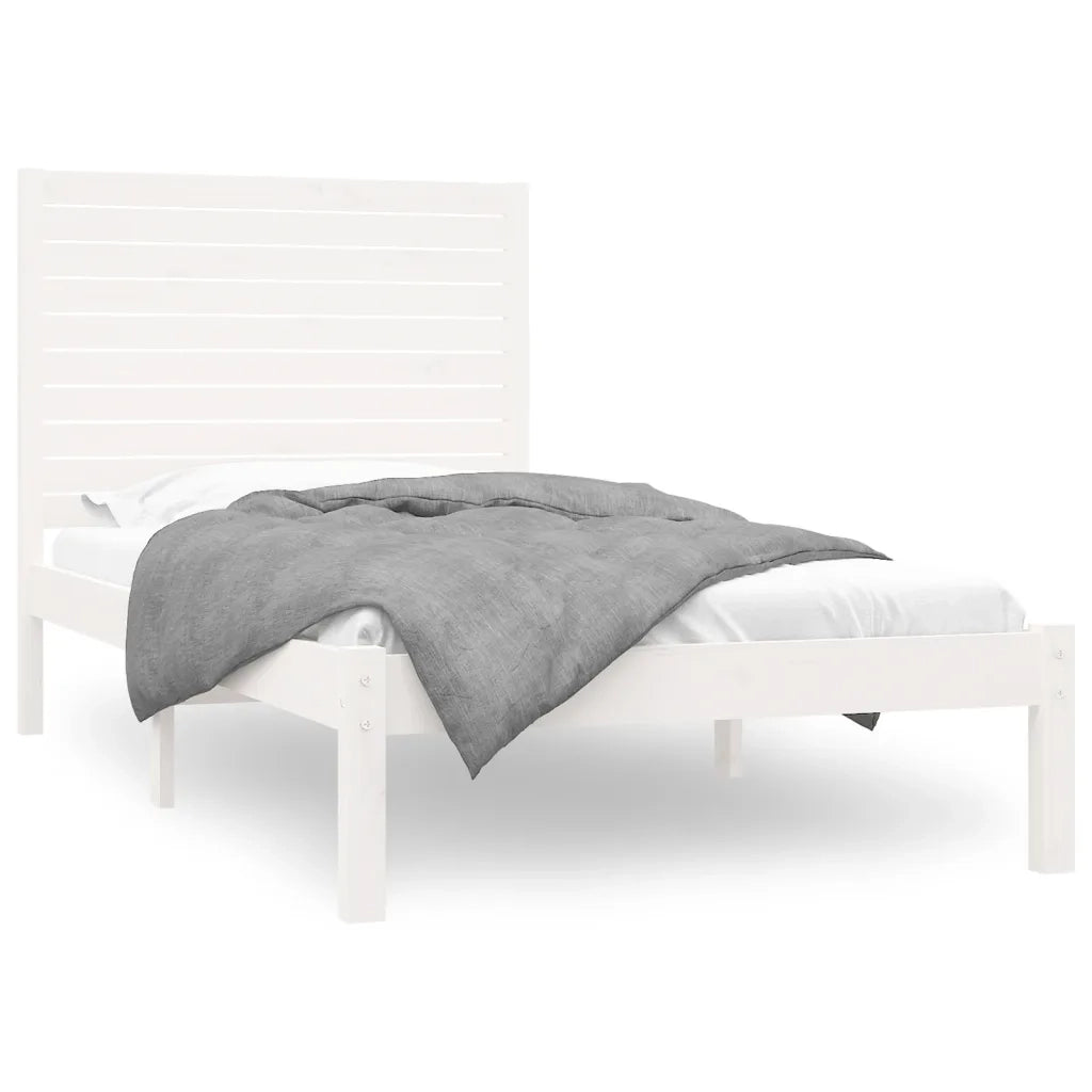 Giroletto Bianco in Legno Massello 90x200 cm 3104594