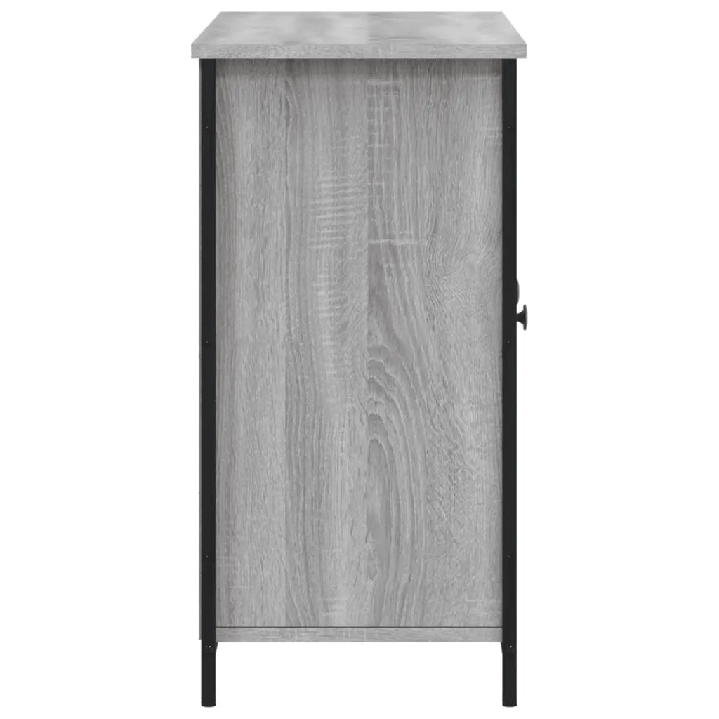 Credenza Grigio Sonoma 100x35x70 cm in Legno Multistrato 835522