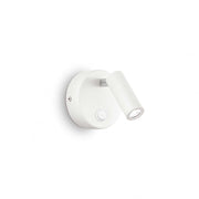 Lampada Da Parete Page Ap Round Bianco Ideal-Lux