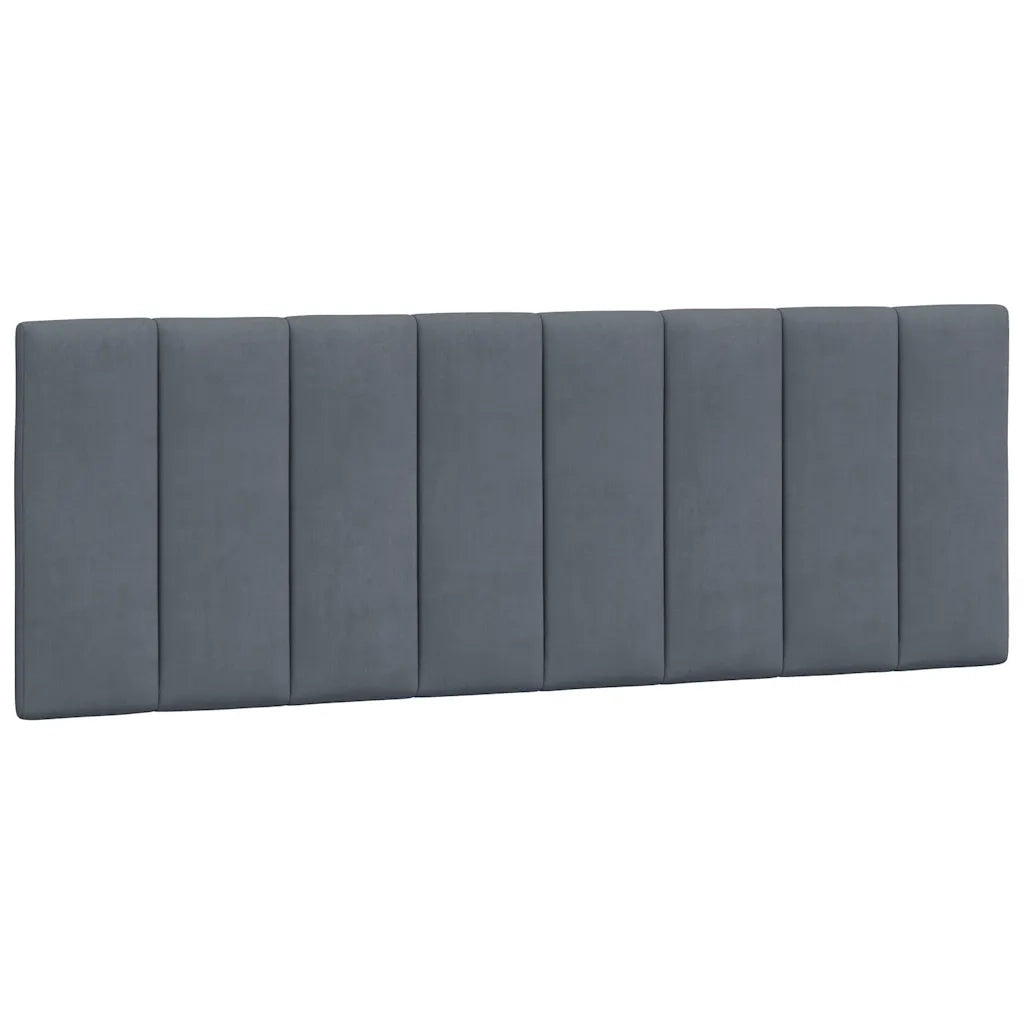 Giroletto senza Materasso Hanko Grigio Scuro 120x200 cm Velluto 3207838