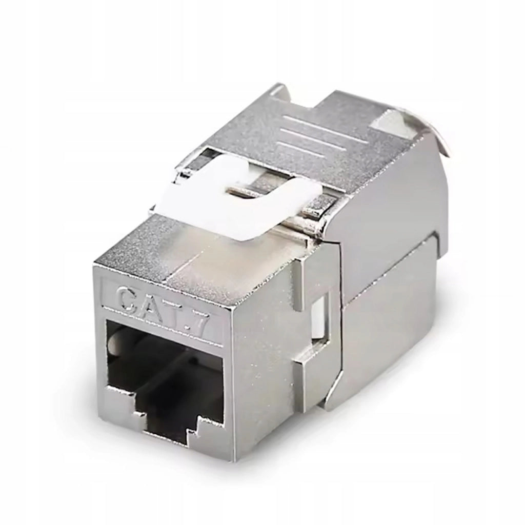 Modulo Keystone RJ-45 STP Cat.7 67FX-RJ45-6A-16 – Montaggio Senza Attrezzi | Schermato, 600 MHz, Contatti Dorati