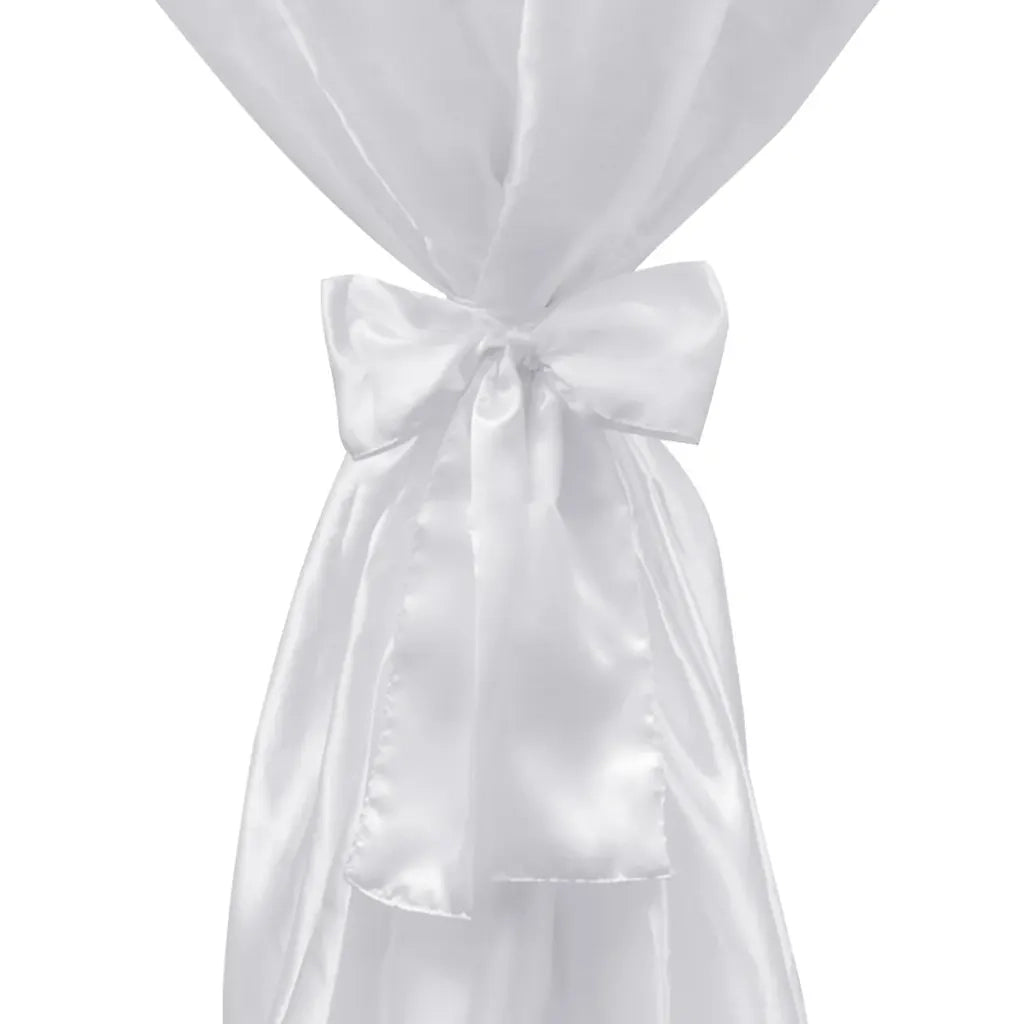 Copritavolo Bianco 80 cm con Fettuccia 2 pezzi CFW5996602