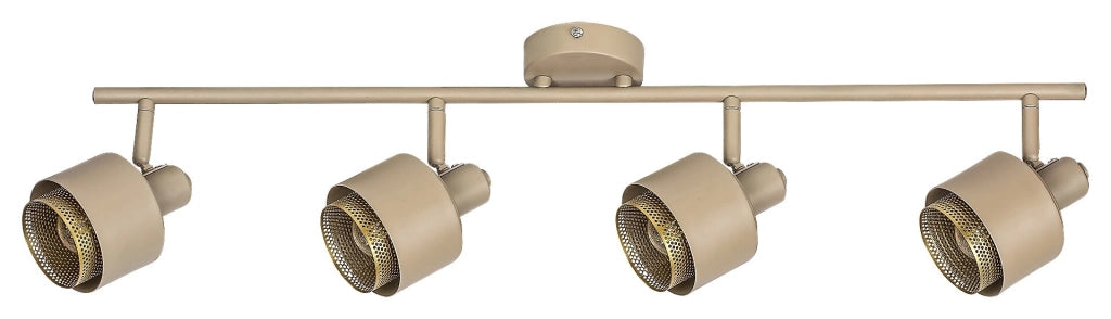 Plafoniera a barra Fedora Rabalux 4xE14 bronzo oro