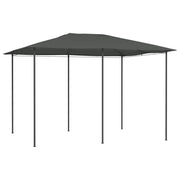 Gazebo 3x4x2,6 m Antracite 160 g/mÂ²