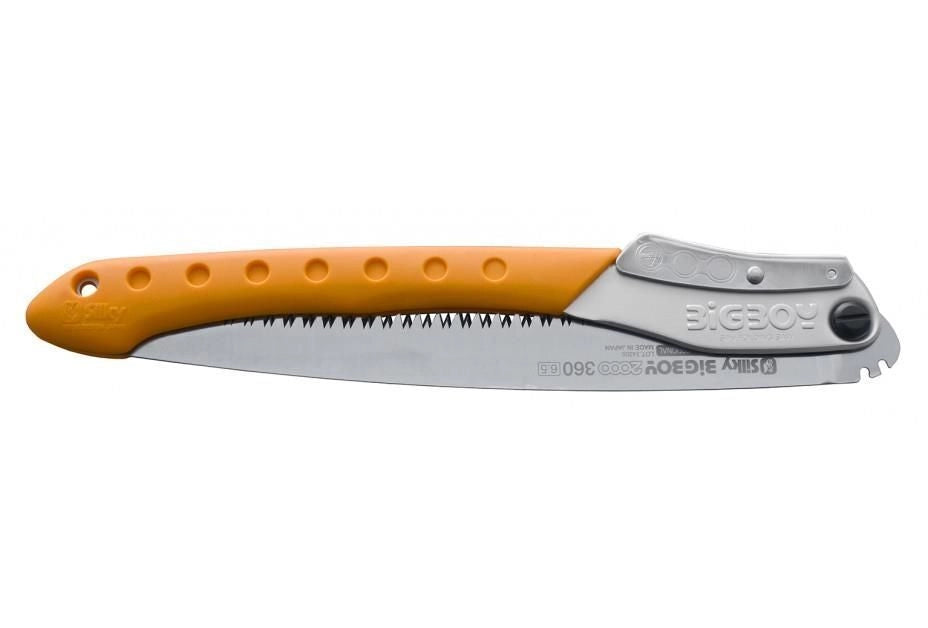 Silky KSI635636 Big Boy 2000 Sega da potatura pieghevole 36 cm Acciaio inox 6,5 denti per 30 mm colore Giallo