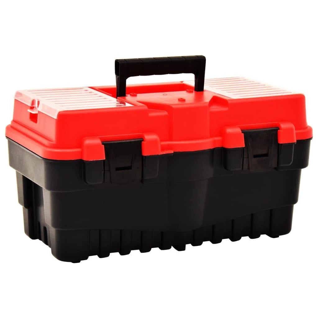 Cassetta portautensili in plastica 462 x 256 x 242 mm rossa 02_0003224