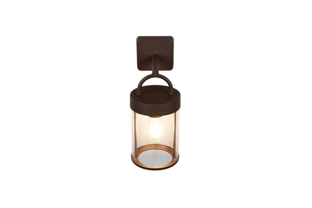 Applique esterna ALMERIA 1xE27 ruggine alluminio IP44