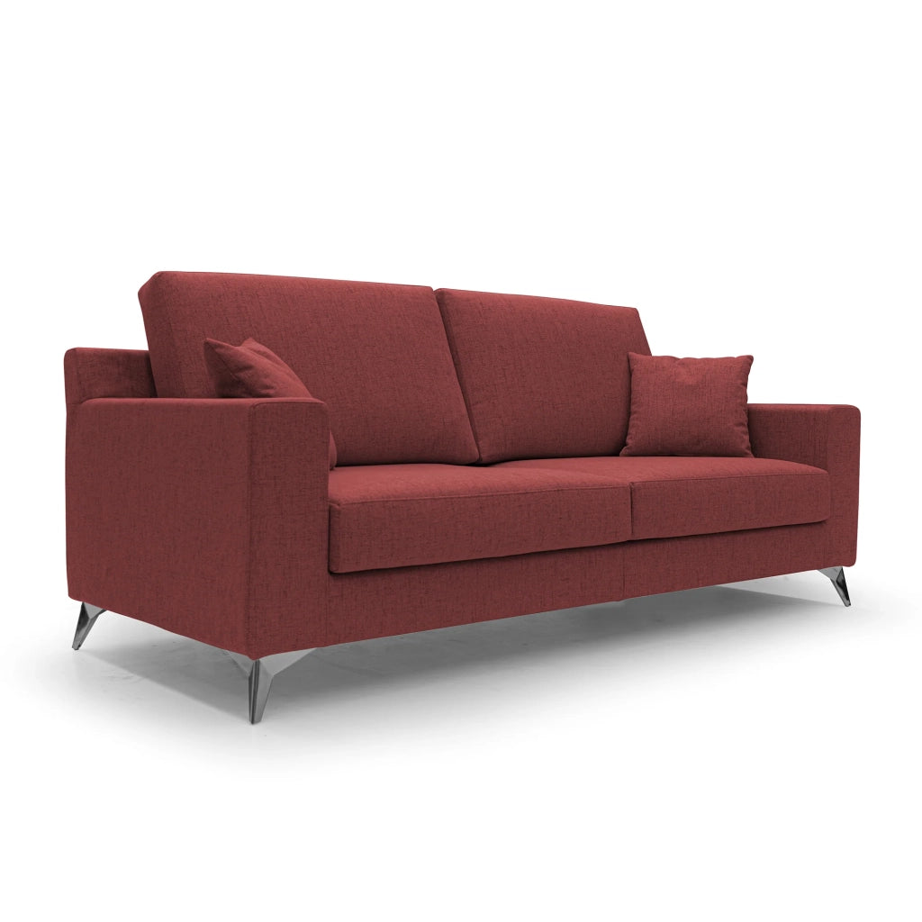 Michael Divano in tessuto impermeabile antimacchia T03 146 cm rosso