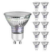 ZMH 10 x GU10 Lampadina LED Bianco Caldo 3W 30W Lampada a Risparmio Energetico 3000K Angolo del Fascio 110°