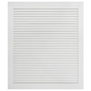 Porta a persiana in legno massello di pino 69 x 59,4 cm bianco 02_0003886