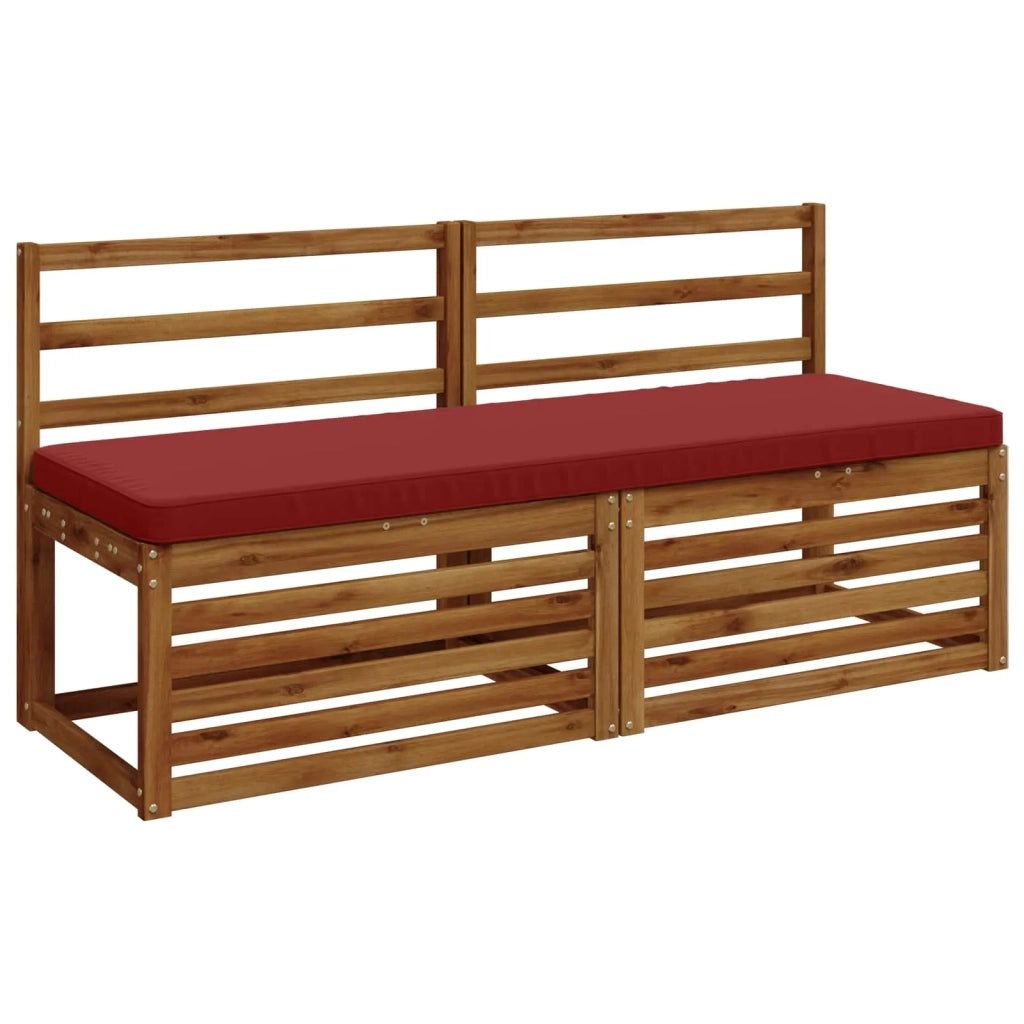 Cuscini per Panchina a 2 Pezzi VUGHT 2 pz 100% Poliestere 951979