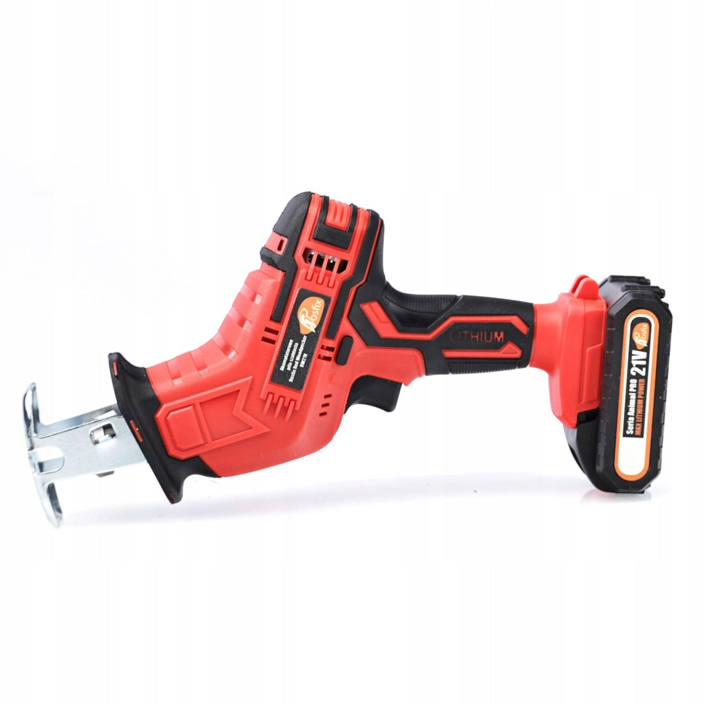 Sega a Gattuccio a Batteria Rosfix Red Woodpecker RW21V – 21V, 2x Batterie Max Lithium, Caricatore Rapido, Valigetta
