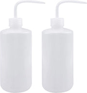 2 Pacchi Fusti per Piante da 500 ml, Fusti per Succulente in Plastica, Fusti con Chiave a Sfera, Fusti per Piante Indoor con Nozzle Curva