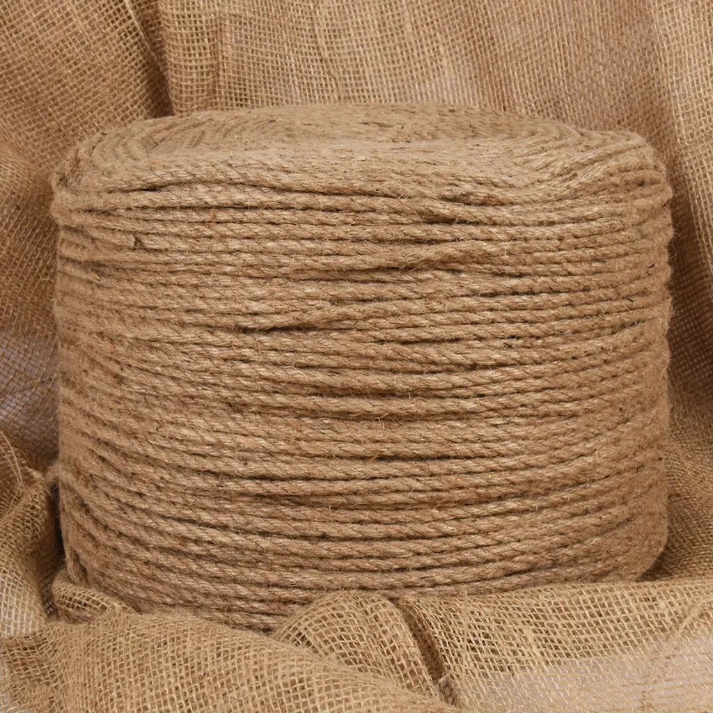 Corda in Juta Lunga 250 m Spessa 4 mm 153736