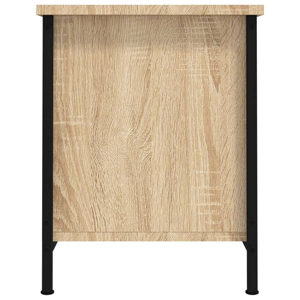 Mobile TV multimediale mensola TV credenza mobile TV per sala da pranzo soggiorno camera da letto con ante rovere Sonoma 60 x 35 x 45 cm legno ingegnerizzato marrone 02_0026900
