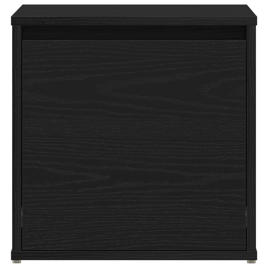 Cassetto Nero Rovere 40,5x40x40 cm Legno ingegnerizzato