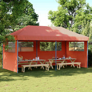 Tenda Party Terracotta 292 x 580 x 315 cm Tessuto Oxford
