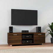 Mobile TV Rovere Marrone 120x40,5x35 cm in Legno Multistrato 342621