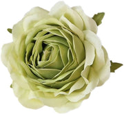 Decorazioni floreali 15 pezzi - Capitelli di rosa - Fatto di poliestere - Diametro 9 cm - Adatto per matrimoni/feste - Finte rose