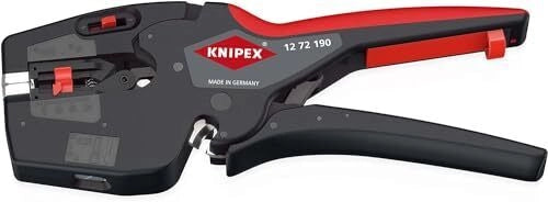 Knipex 12 72 190 pinza spellacavi Nero, Rosso