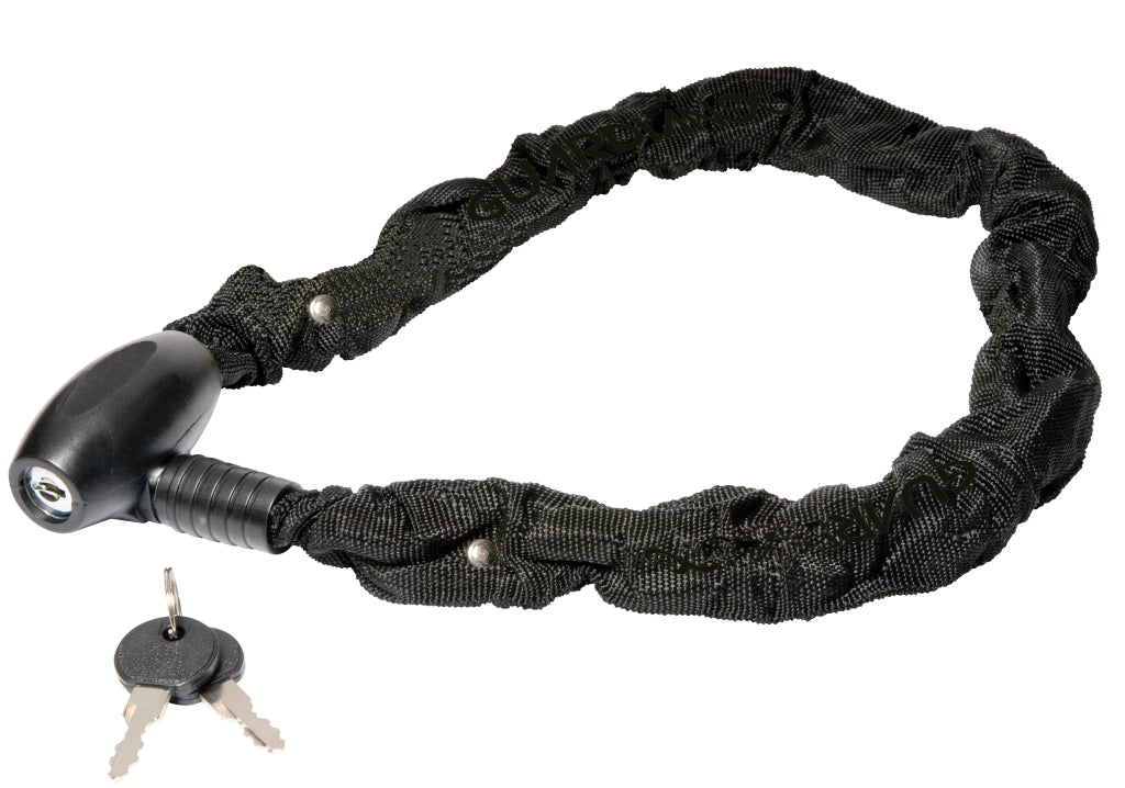CATENA ANTIFURTO QUADRA CON LUCCHETTO Ø mm.6 x cm. 100
