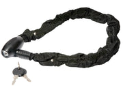 CATENA ANTIFURTO QUADRA CON LUCCHETTO Ø mm.6 x cm. 100
