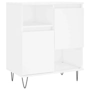 Buffet credenza cassettiera mobiletto mobile contenitore organizer per cucina soggiorno salotto 60 x 35 x 70 cm legno ingegnerizzato bianco 02_0030365