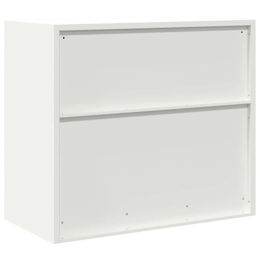 Armadio Bianco 80 x 40 x 70 cm Acciaio