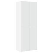 Buffet credenza cassettiera mobiletto mobile contenitore organizer cucina soggiorno salotto alto 70 x 42,5 x 185 cm legno ingegnerizzato bianco 02_0032766