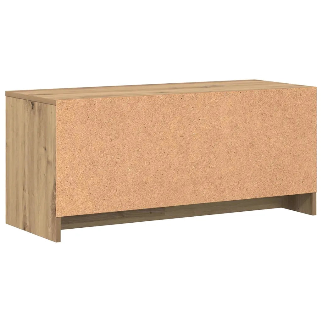 vidaXL Supporto TV rovere artigianale 90 x 35 x 40 cm