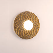 Applique Moderna Dalia Polilux ® New Gold 3 Luci Gx53 6,5W 3000K