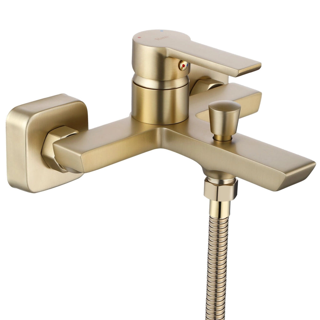 Rubinetto Da Vasca Rea Argus Gold Brush