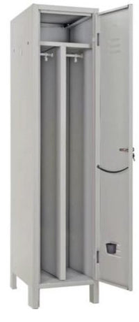 Armadio Spogliatoio Sporco Pulito in Metallo 1 Posto Tetto Piano Fadi