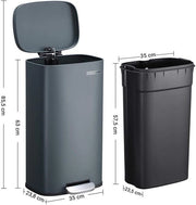 Raccoglitore Pedali 30L - Cestino - Separatore Rifiuti