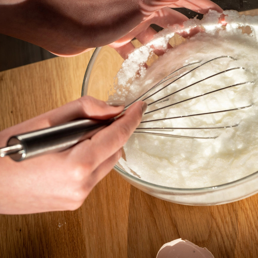 Frusta KADAX per uova, frusta in schiuma, frusta da cucina in acciaio, 30 cm
