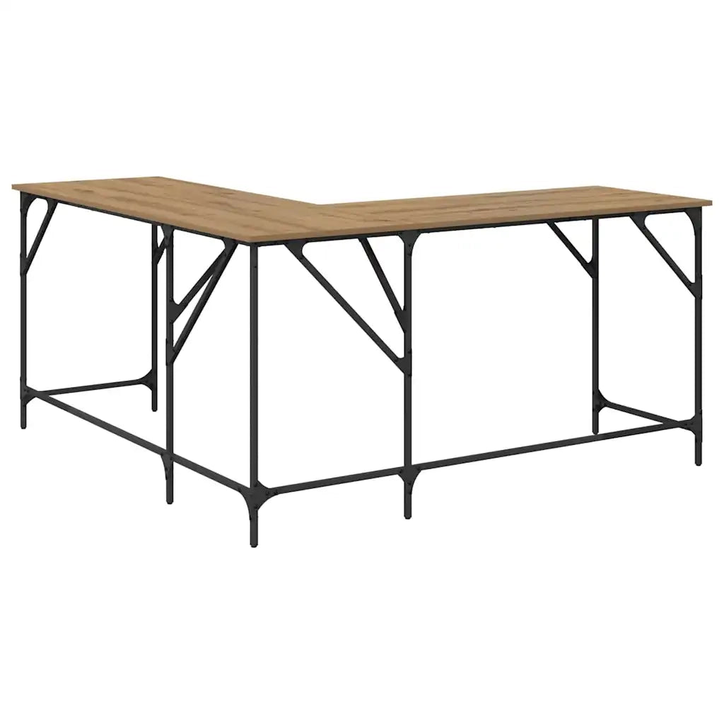 Scrivania Rovere artigianale 149 x 149 x 75 cm 882863