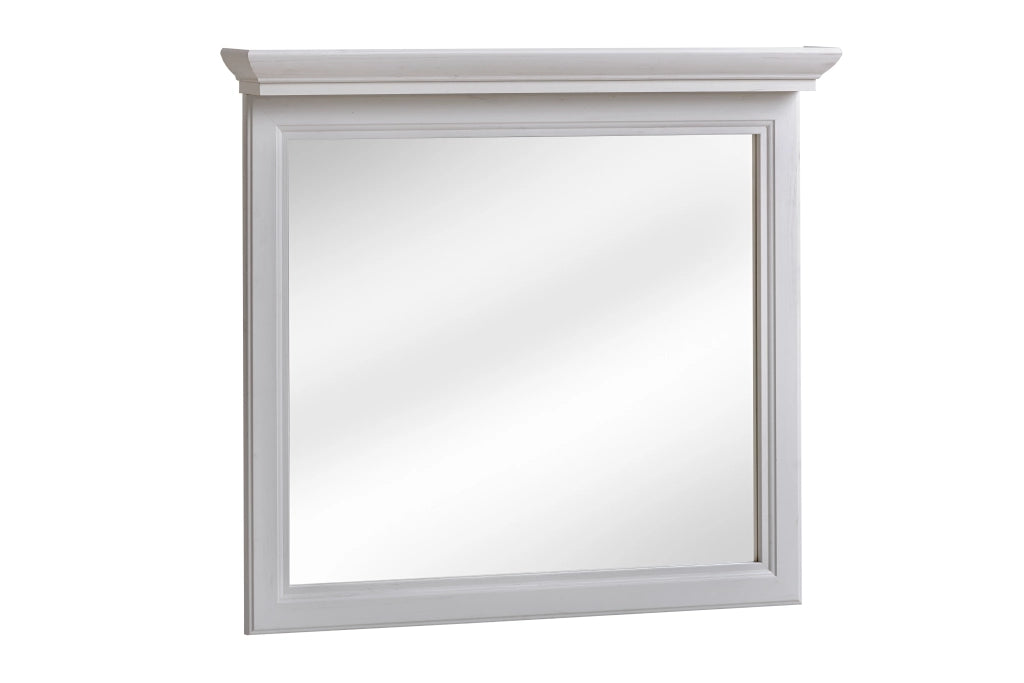 Lustro w ramie Palace White 85 x 76 x 11 cm