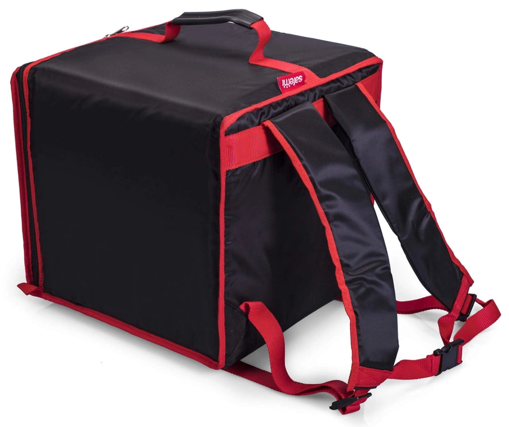 Zaino Borsa Termica Porta Pizze da asporto 10 Cartoni Safemi Fast 10 Nero