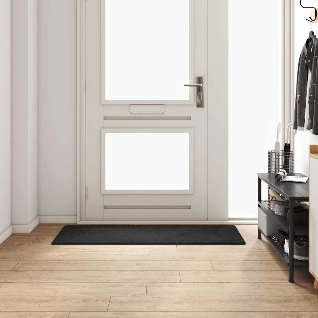 Runner in Moquette | Runner Tappeto Nero 50 x 150 cm 100% Polipropilene Tuft
