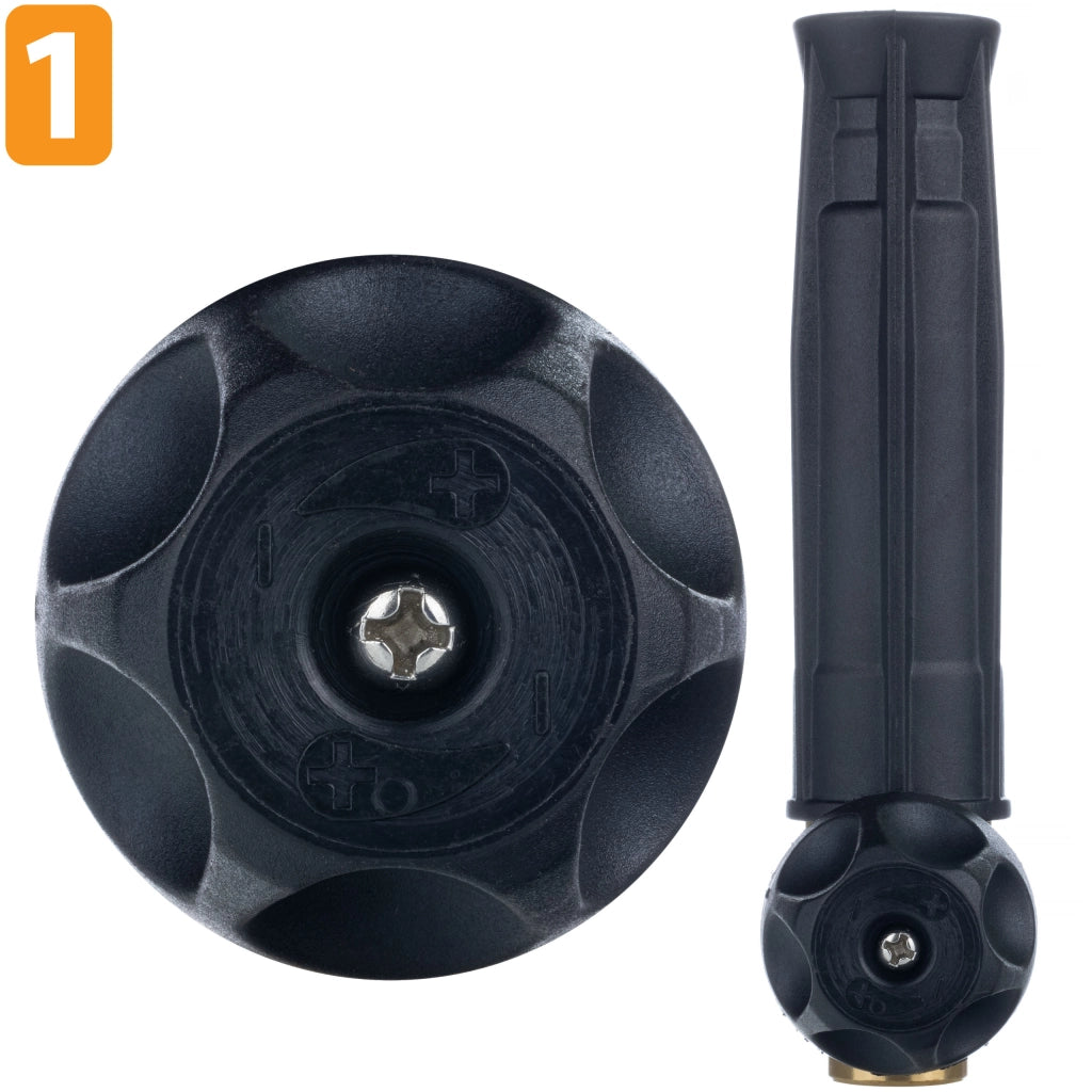 Pistola Schiumogena S0301 1000ml – Ugello 1,23mm | Max Pressione 220bar | Compatibile con Idropulitrici G1/4F