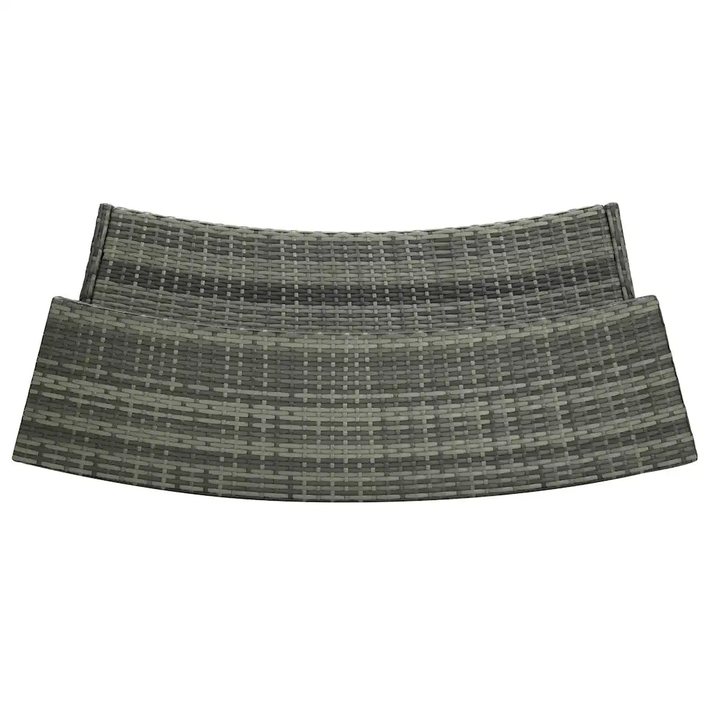 Set Bar da Giardino 3 pz Grigio 3064887